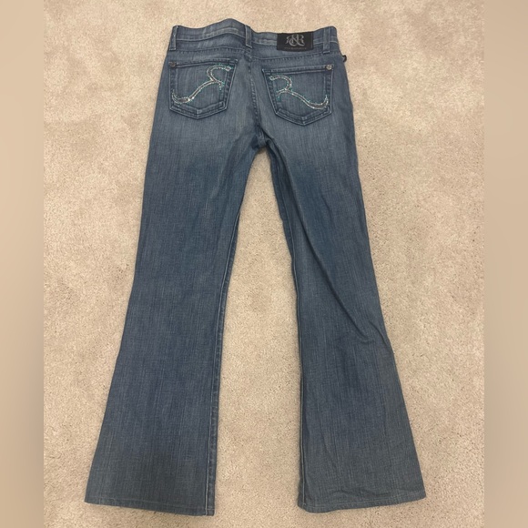 Rock & Republic Blue Distressed Jeans in Size 26 - Picture 5 of 8